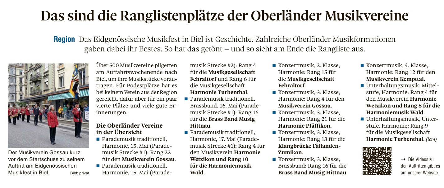 Zeitungsbericht EMF